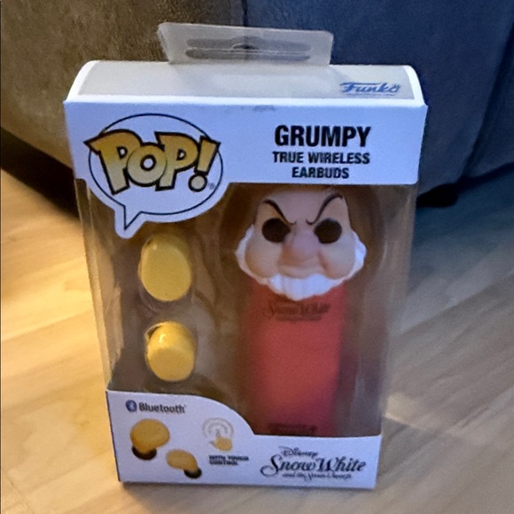 Funko Other - Funko Pop! Grumpy Wireless Earbuds - Red and Yellow